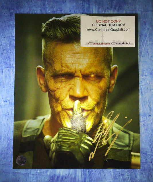 Josh Brolin Hand Signed Autograph 8x10 Photo COA Deadpool