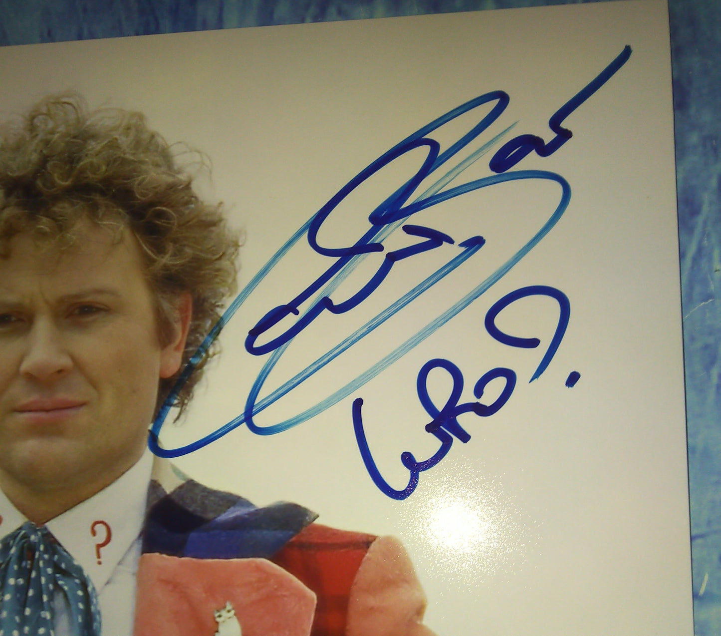 Colin Baker Hand Signed Autograph 8x10 Photo COA Doctor Who