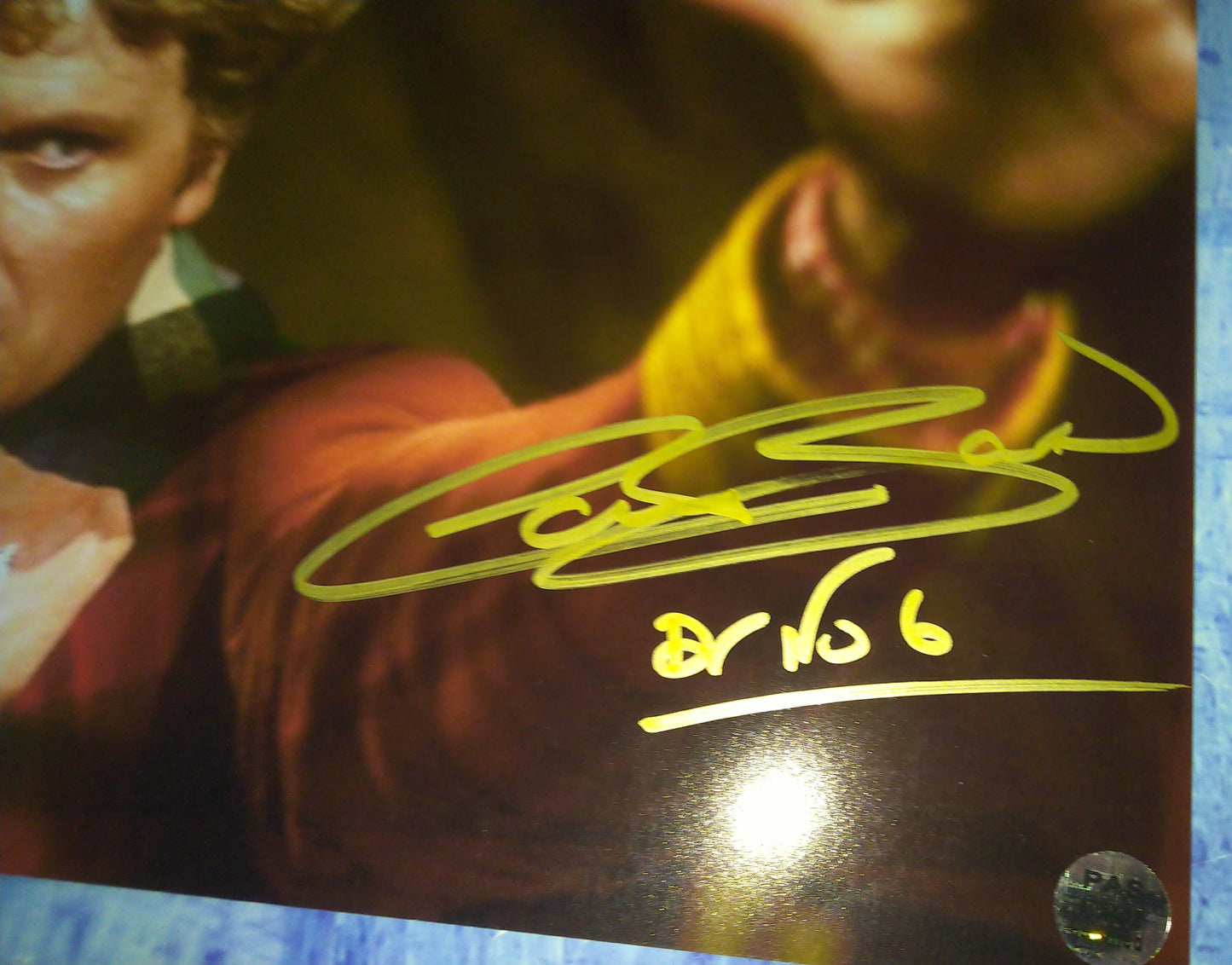 Colin Baker Hand Signed Autograph 8x10 Photo COA Doctor Who