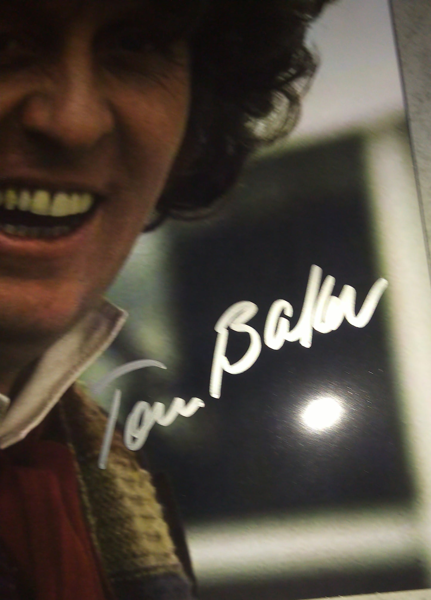 Tom Baker Hand Signed Autograph 8x10 Photo COA Doctor Who