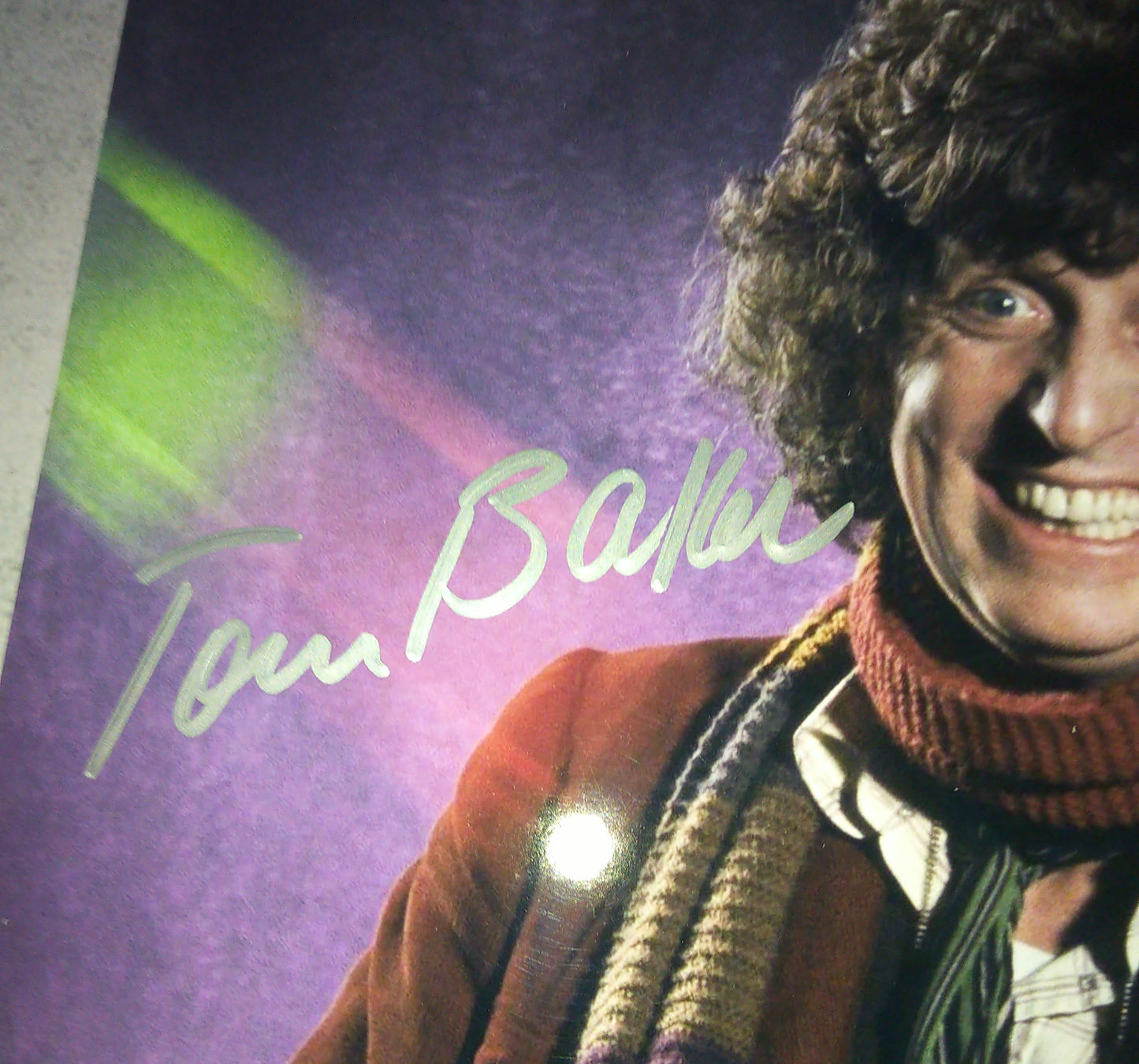 Tom Baker Hand Signed Autograph 8x10 Photo COA Doctor Who