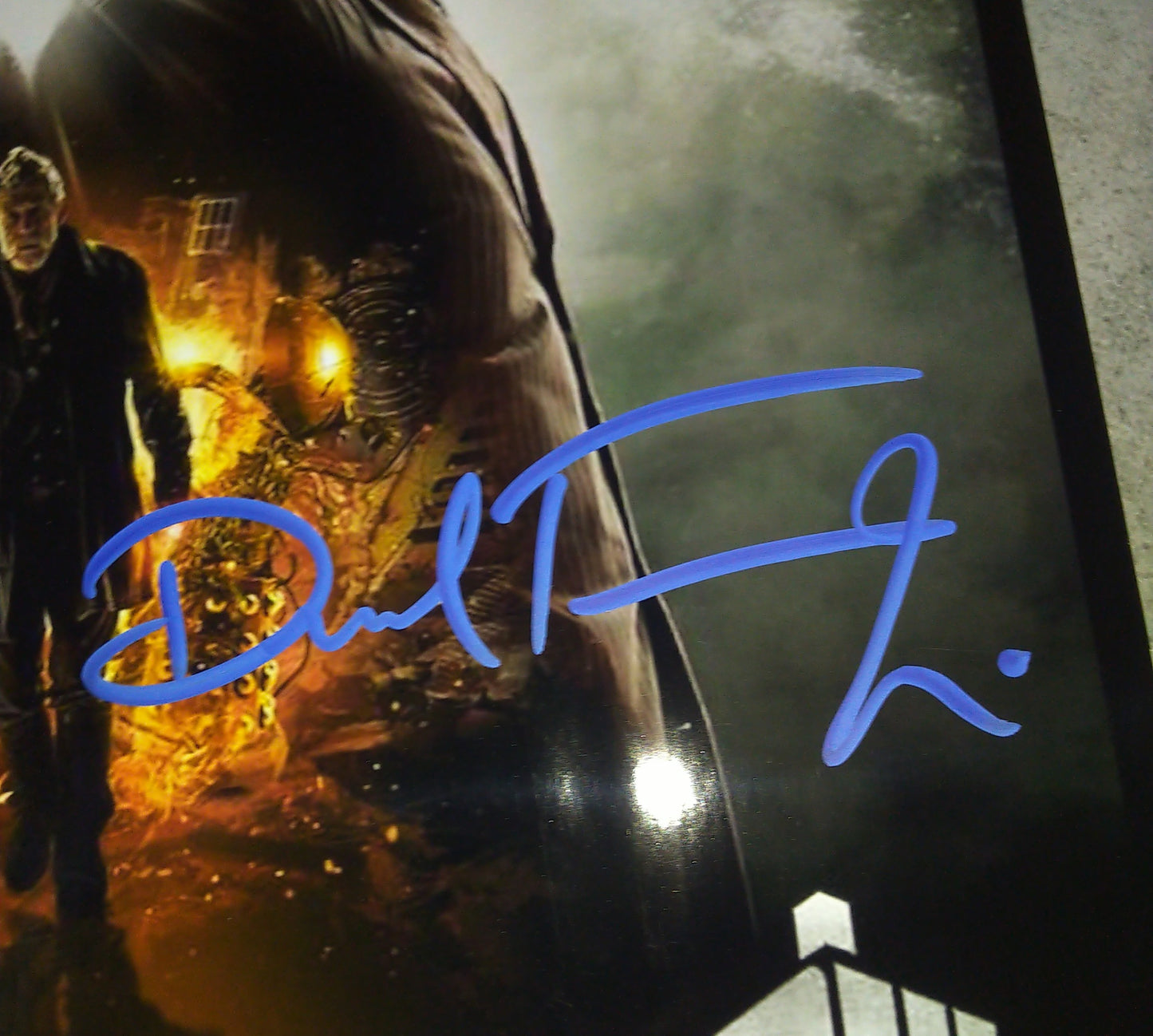 David Tennant & Matt Smith Hand Signed Autograph Doctor Who Poster COA