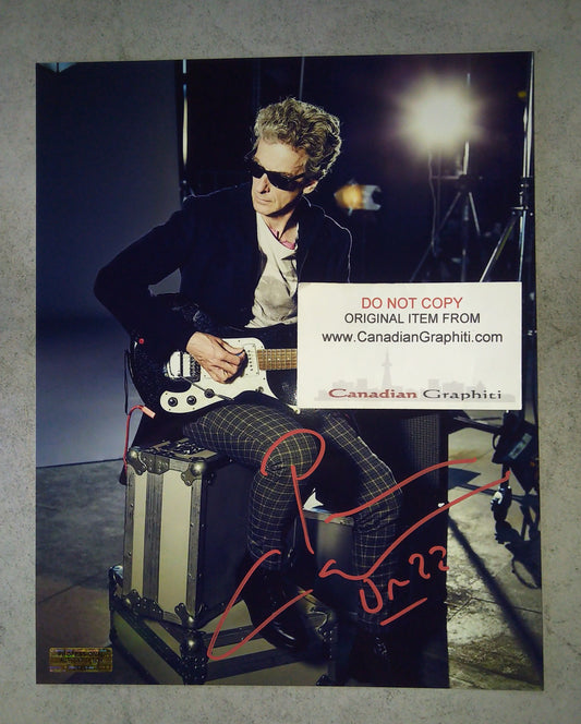 Peter Capaldi Hand Signed Autograph 8x10 Photo COA Doctor Who