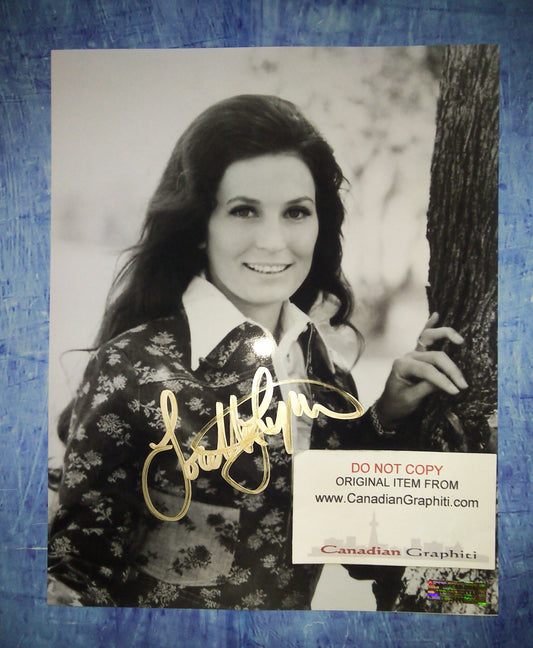 Loretta Lynn Hand Signed Autograph 8x10 Photo COA