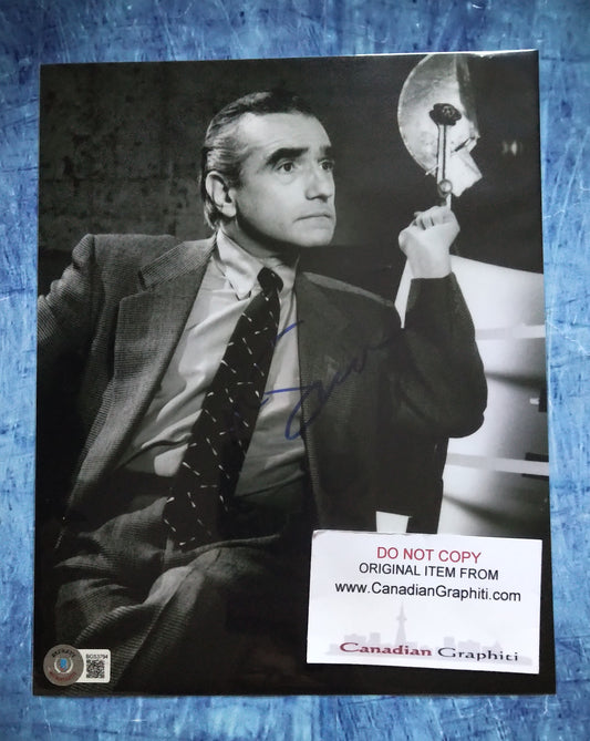 Martin Scorsese Hand Signed Autograph 8x10 Photo BAS COA