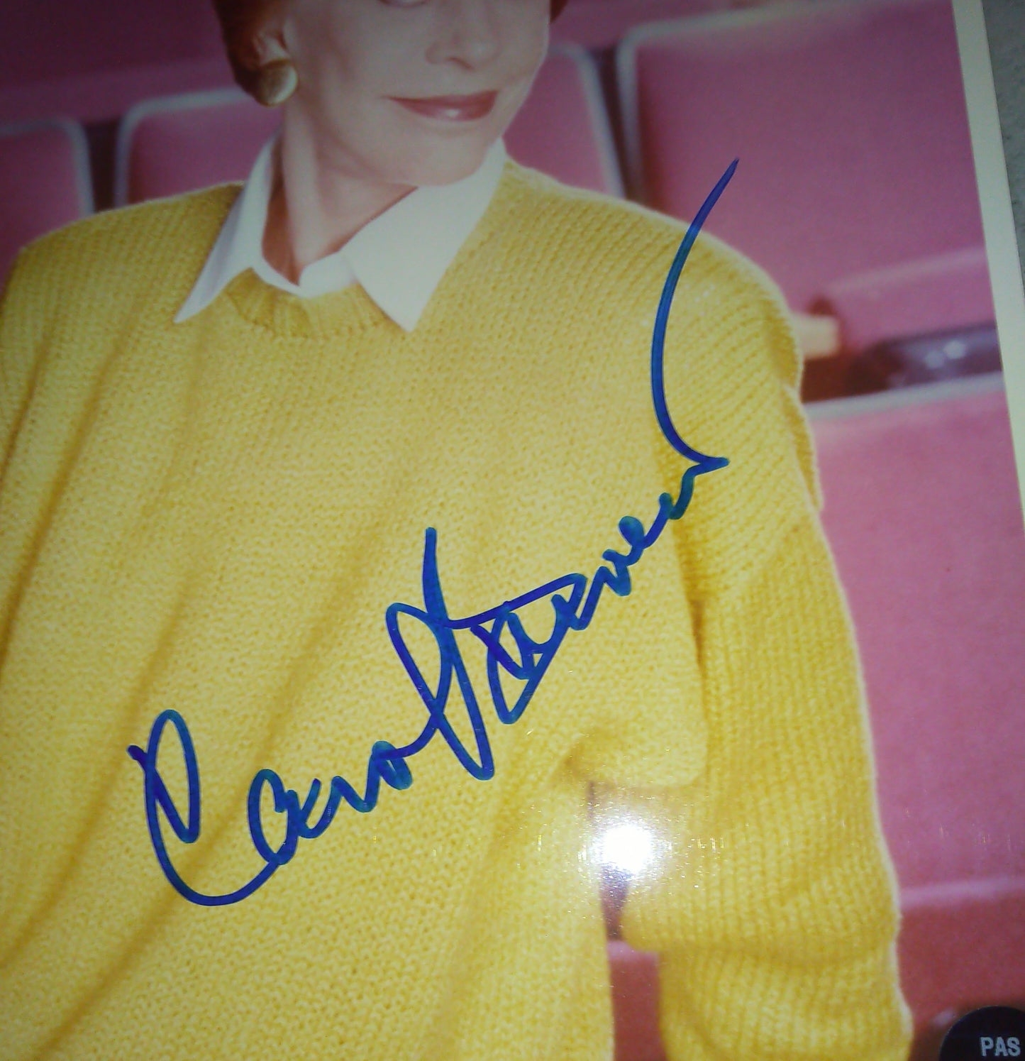 Carol Burnett Hand Signed Autograph 8x10 Photo COA + PSA