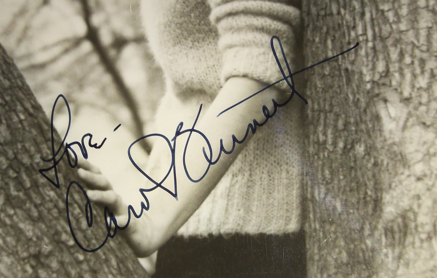 Carol Burnett Hand Signed Autograph 8x10 Photo BAS COA