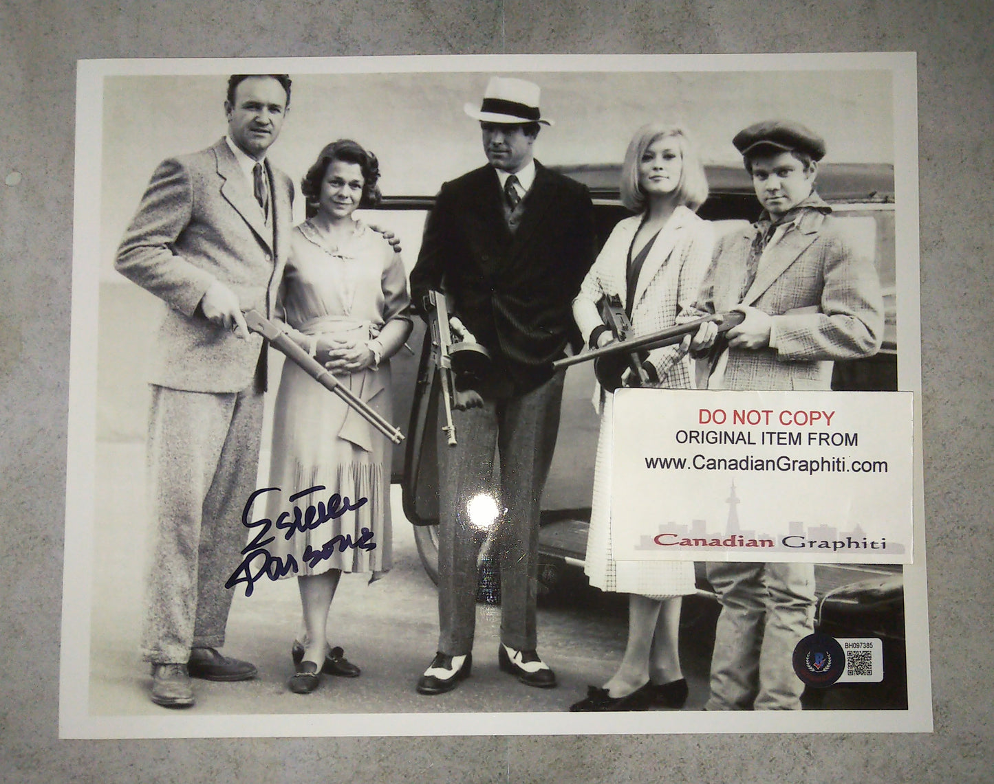 Estelle Parsons Hand Signed Autograph 8x10 Photo BAS COA Bonnie & Clyde