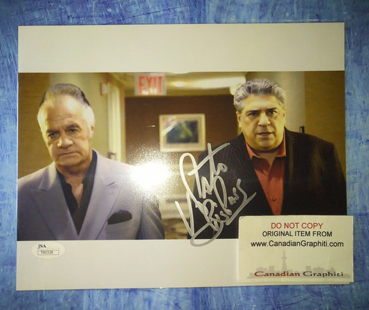 Vincent Pastore Hand Signed Autograph 8x10 Photo JSA COA Sopranos