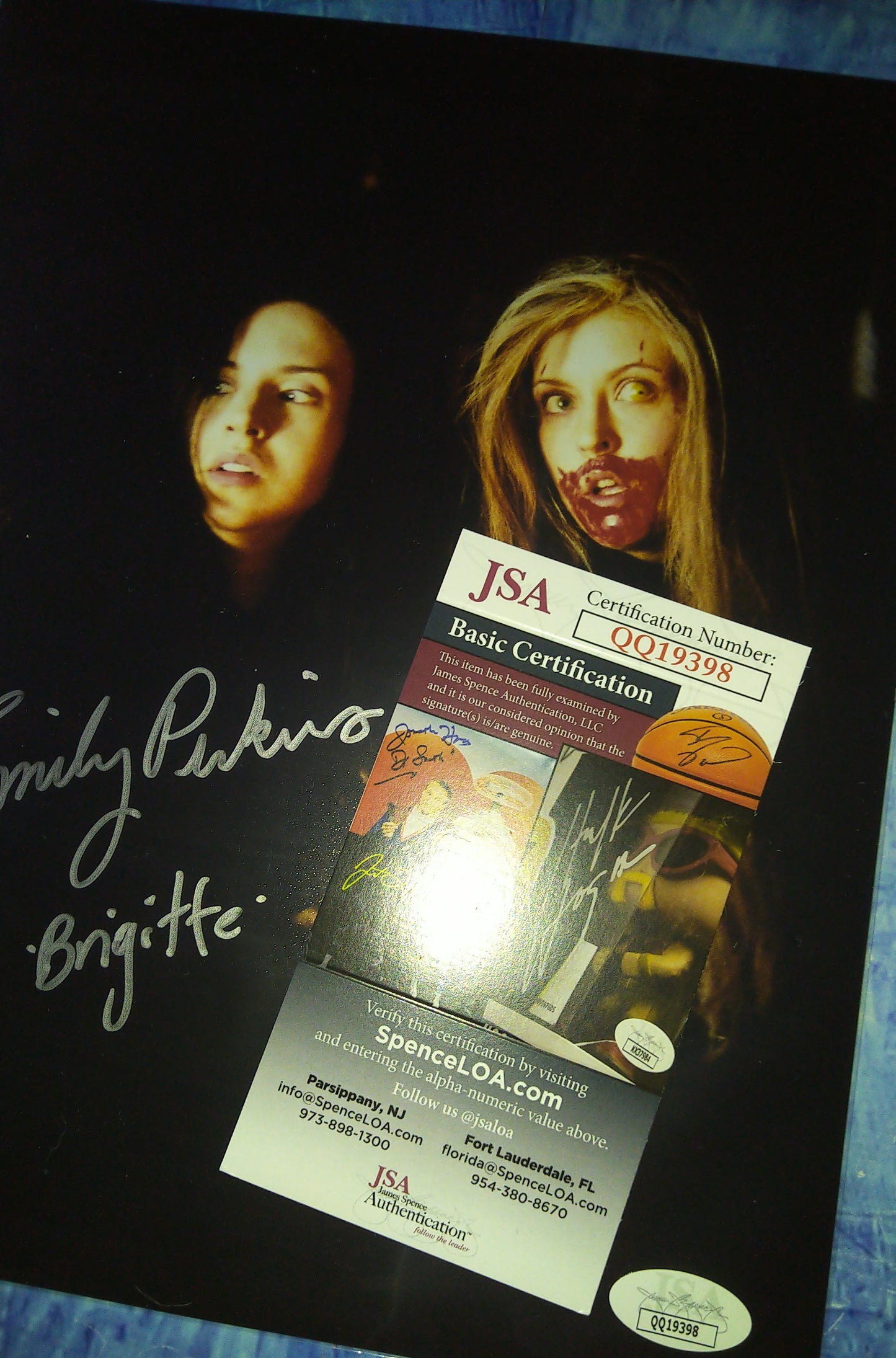 Emily Perkins Hand Signed Autograph 8x10 Photo JSA COA Ginger Snaps