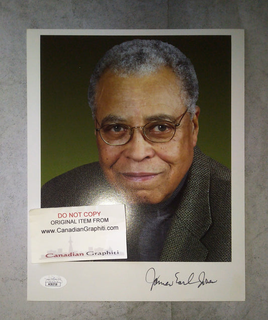 James Earl Jones Hand Signed Autograph 8x10 Photo JSA COA