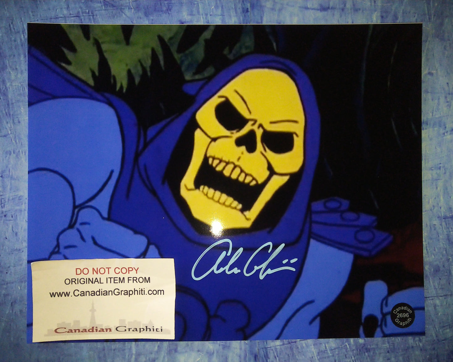 Alan Oppenheimer Hand Signed Autograph 8x10 Photo COA He-man Skeletor