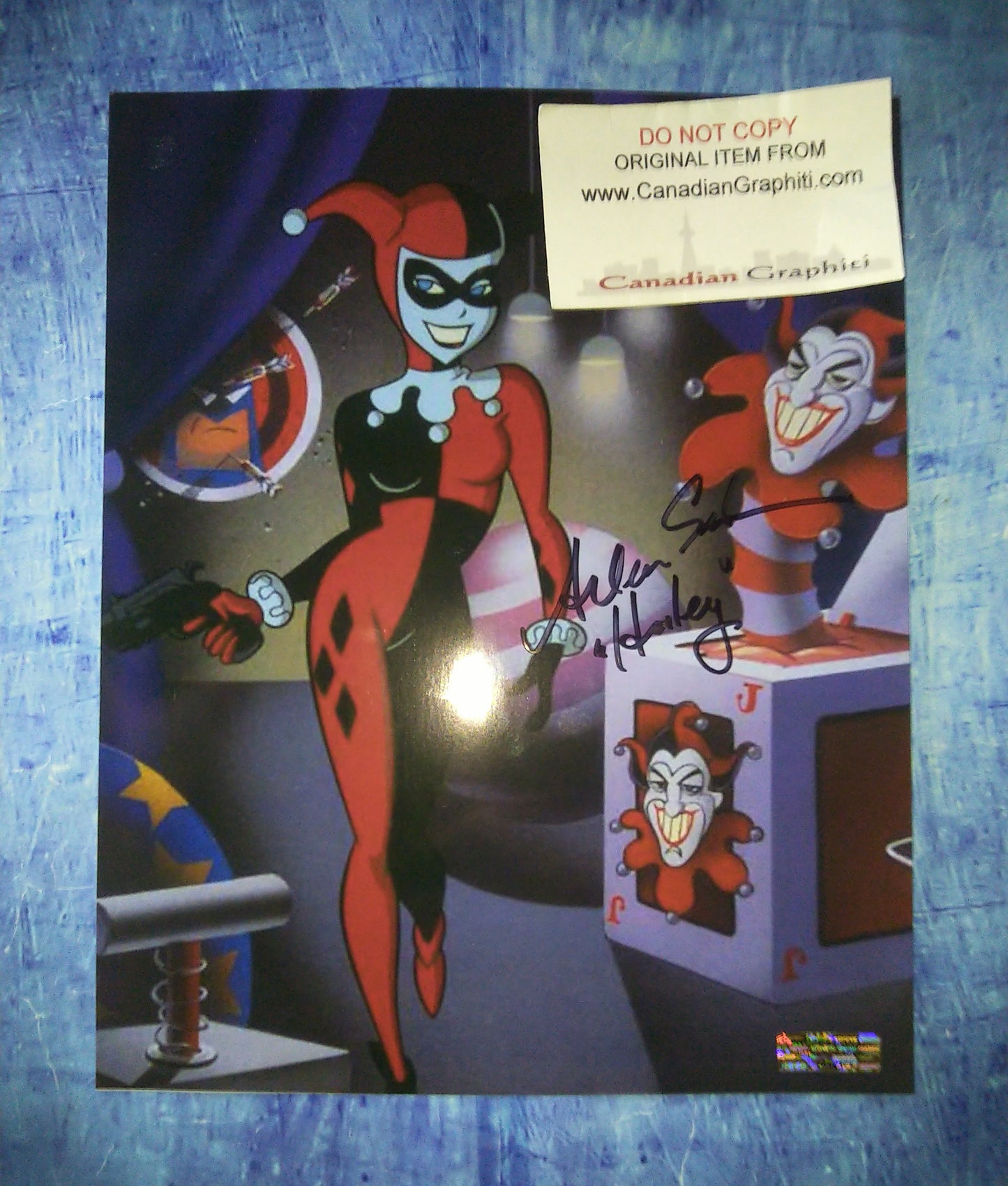 Arleen Sorkin Hand Signed Autograph 8x10 Photo COA Harley Quinn