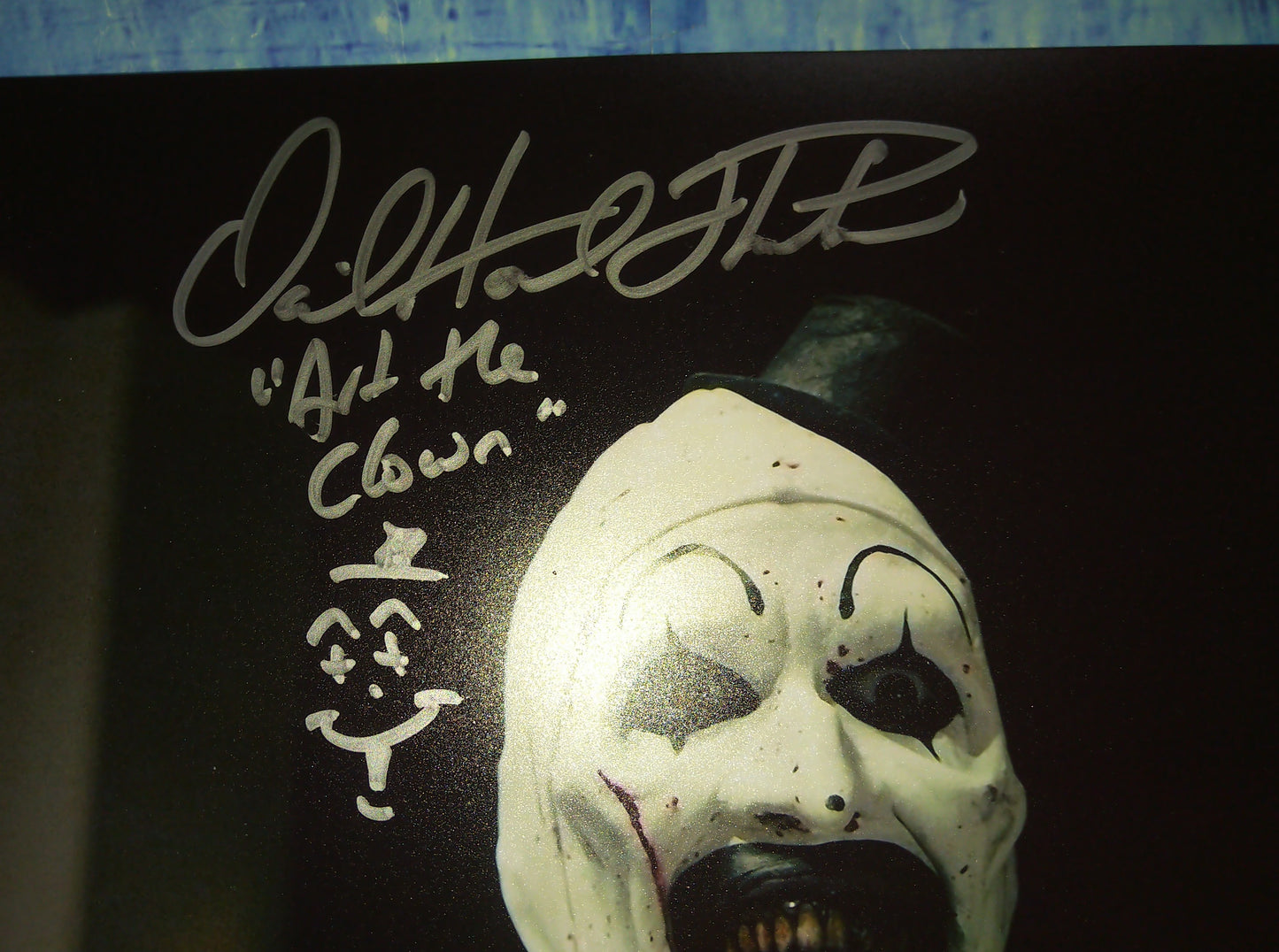 David Howard Thornton Hand Signed Autograph 8x10 Photo COA + JSA Terrifier