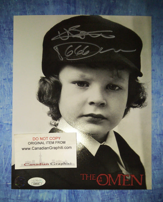 Harvey Stephens Hand Signed Autograph 8x10 Photo COA + JSA The Omen