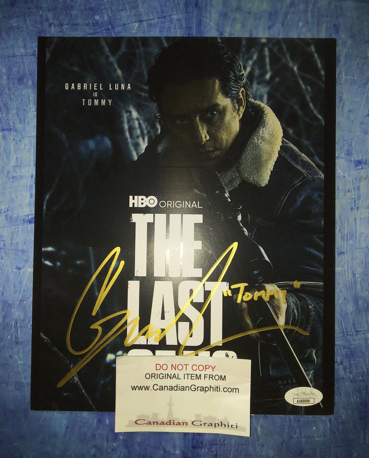 Gabriel Luna Hand Signed Autograph 8x10 Photo COA + JSA The Last Of Us