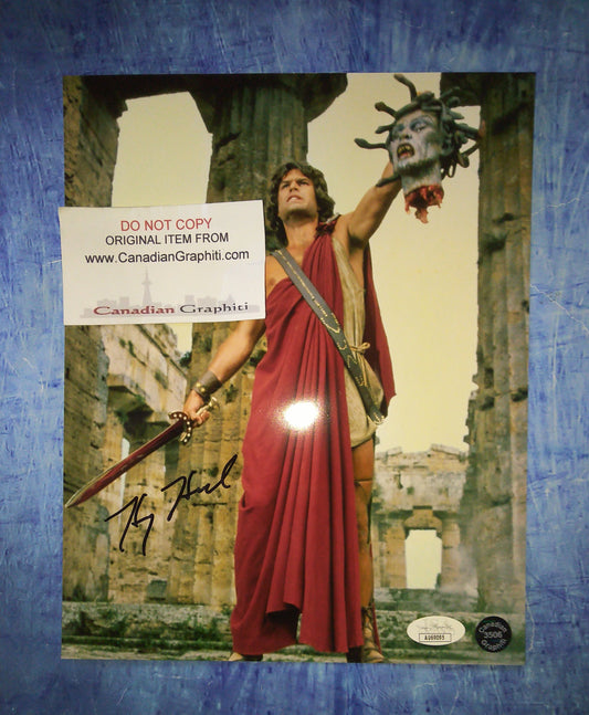 Harry Hamlin Hand Signed Autograph 8x10 Photo COA + JSA Clash Of The Titans