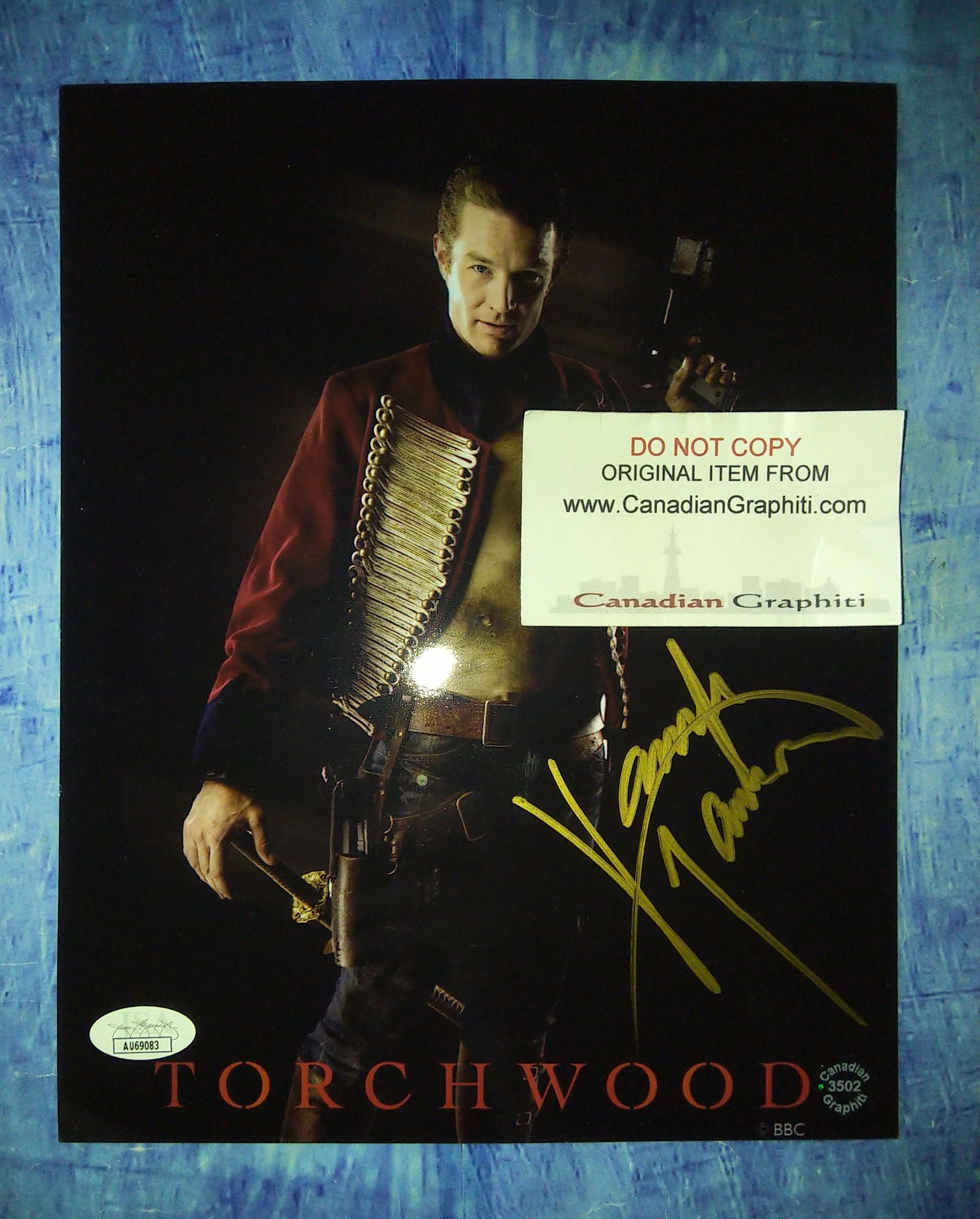 James Marsters Hand Signed Autograph 8x10 Photo COA + JSA Torchwood