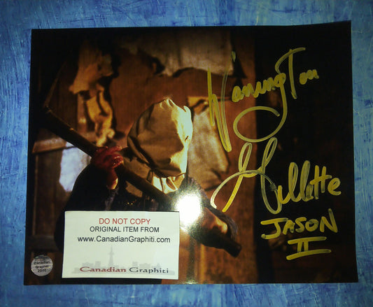 Warrington Gillette Hand Signed Autograph 8x10 Photo COA Friday The 13th