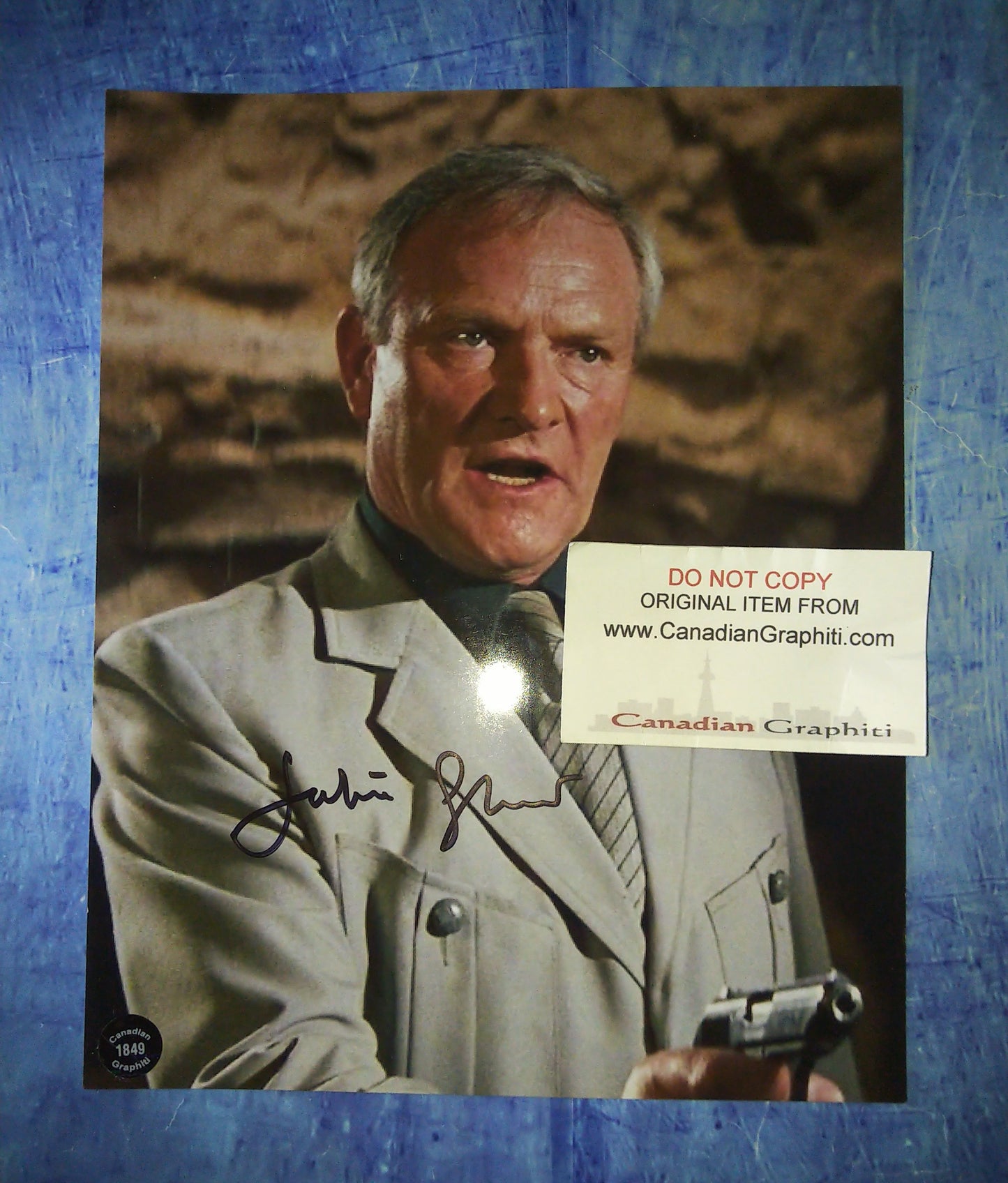 Julian Glover Hand Signed Autograph 8x10 Photo COA Indiana Jones