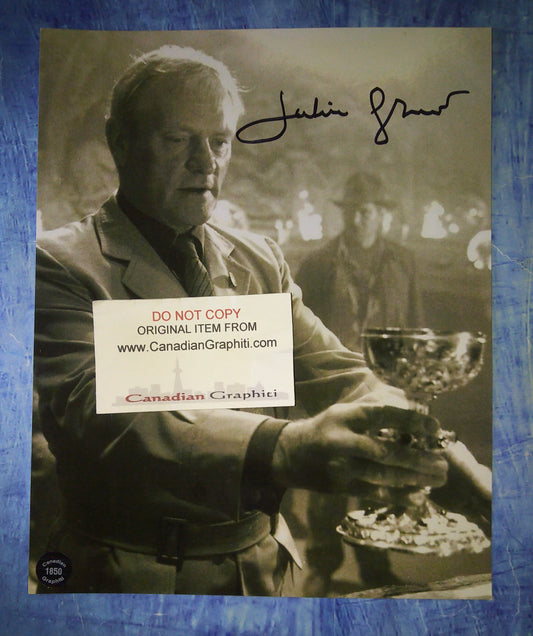 Julian Glover Hand Signed Autograph 8x10 Photo COA Indiana Jones