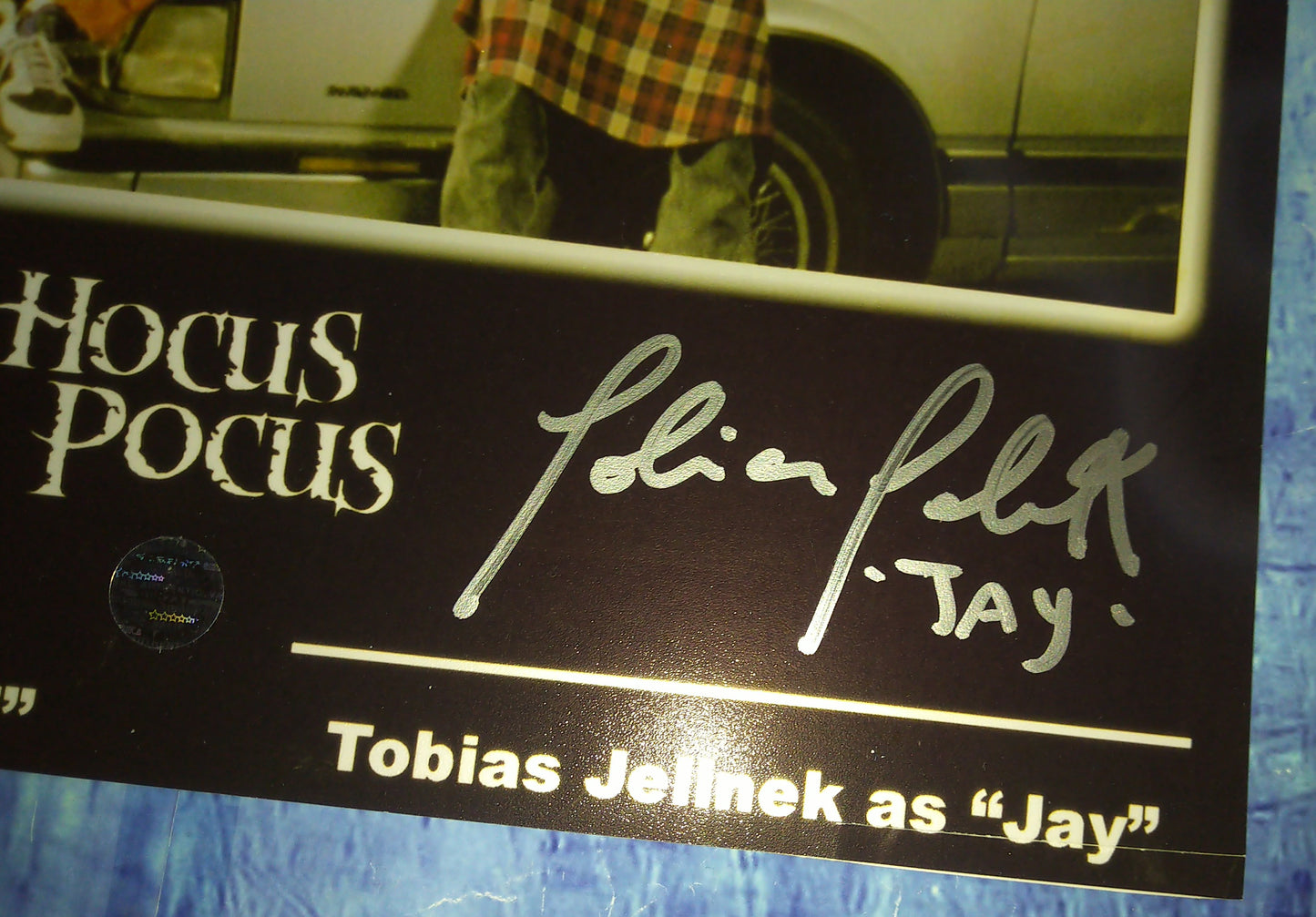 Tobias Jelinek & Larry Bagby Hand Signed Autograph 8x10 Photo COA Hocus Pocus