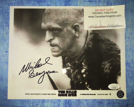 Michael Berryman Hand Signed Autograph 8x10 Photo COA + JSA The Hills Have Eyes