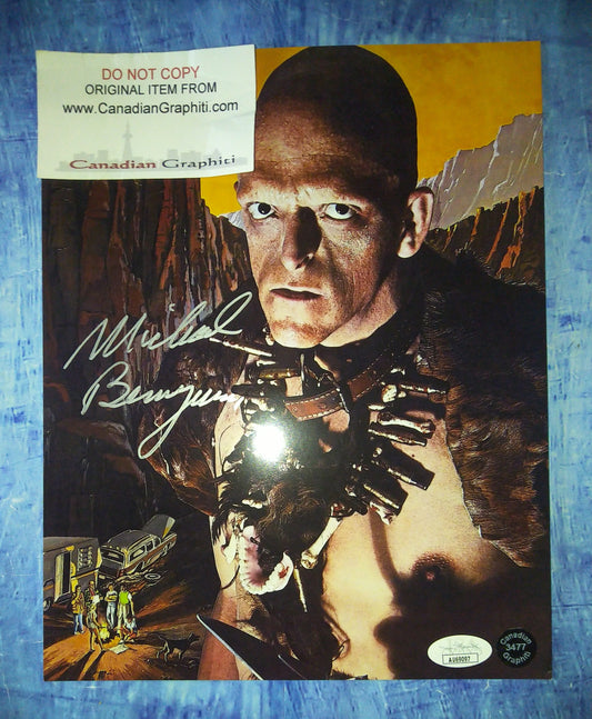 Michael Berryman Hand Signed Autograph 8x10 Photo COA + JSA The Hills Have Eyes