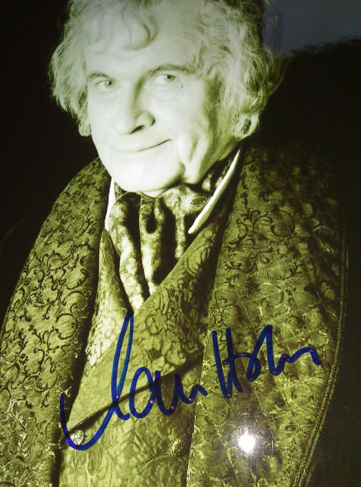 Ian Holm Hand Signed Autograph 8x10 Photo COA Lord Of The Rings