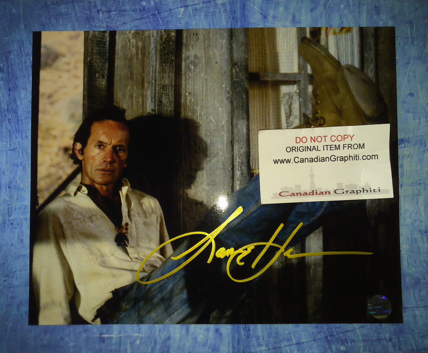 Lance Henriksen Hand Signed Autograph 8x10 Photo COA Pumpkinhead