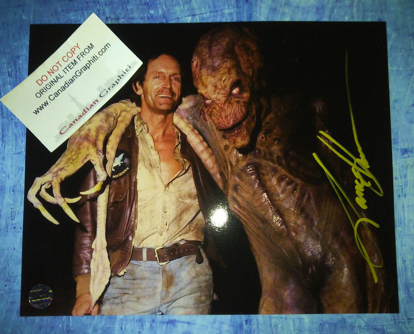 Lance Henriksen Hand Signed Autograph 8x10 Photo COA Pumpkinhead