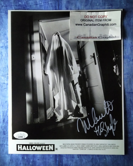 Nick Castle Hand Signed Autograph 8x10 Photo COA + JSA Halloween