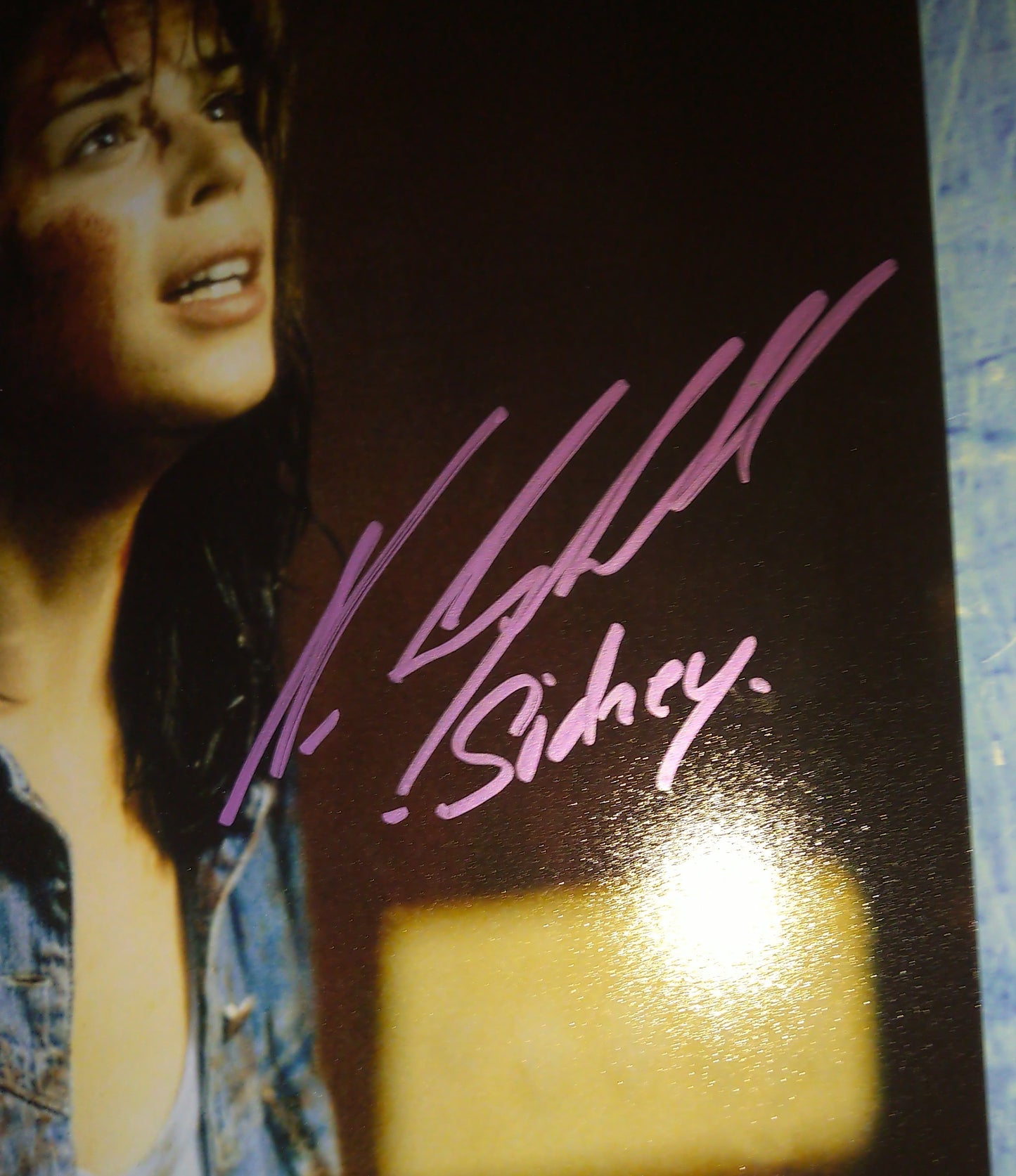 Neve Campbell Hand Signed Autograph 8x10 Photo COA + JSA Scream