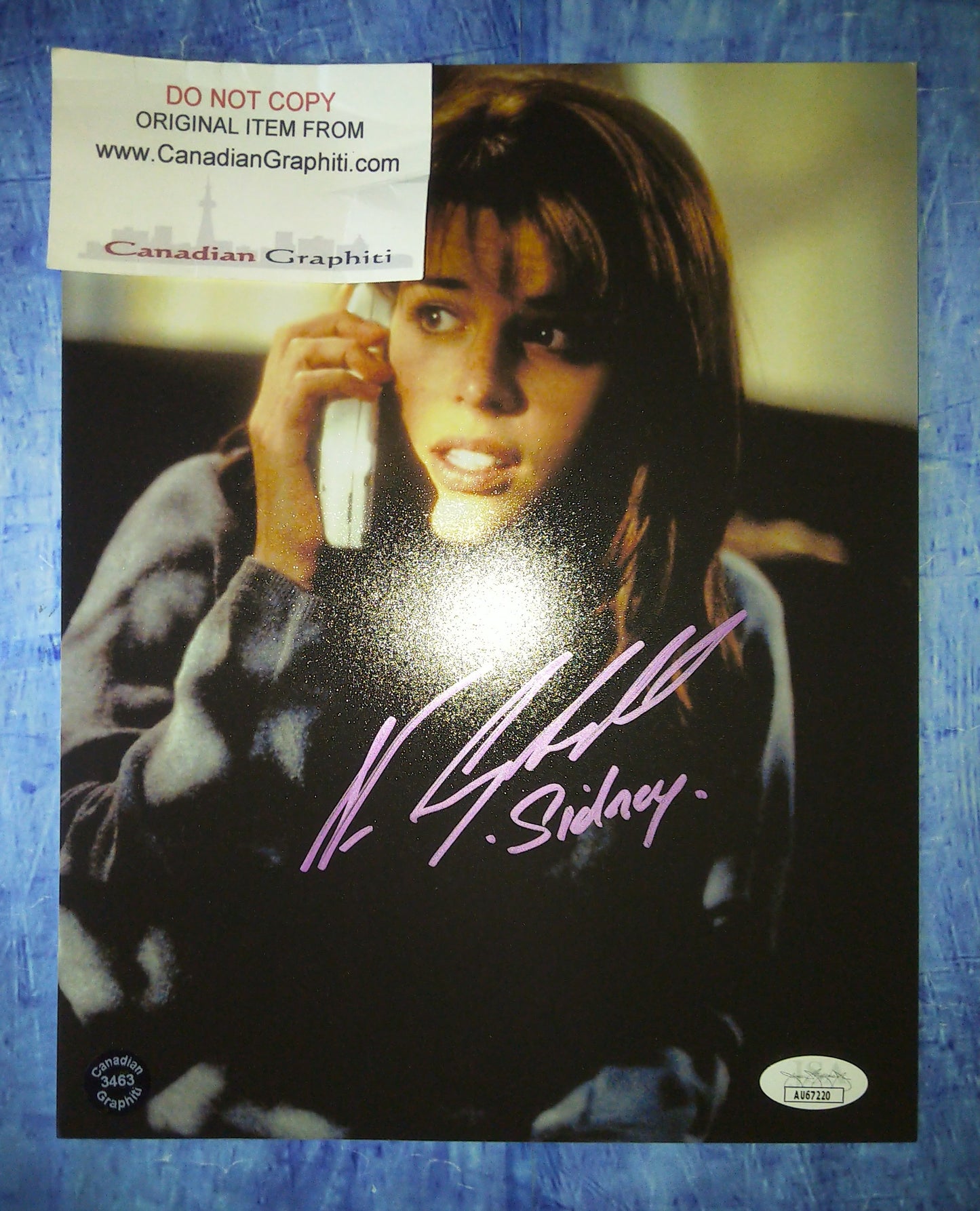 Neve Campbell Hand Signed Autograph 8x10 Photo COA + JSA Scream