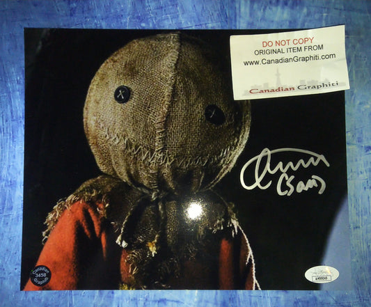 Quinn Lord Hand Signed Autograph 8x10 Photo COA + JSA Trick r Treat Sam