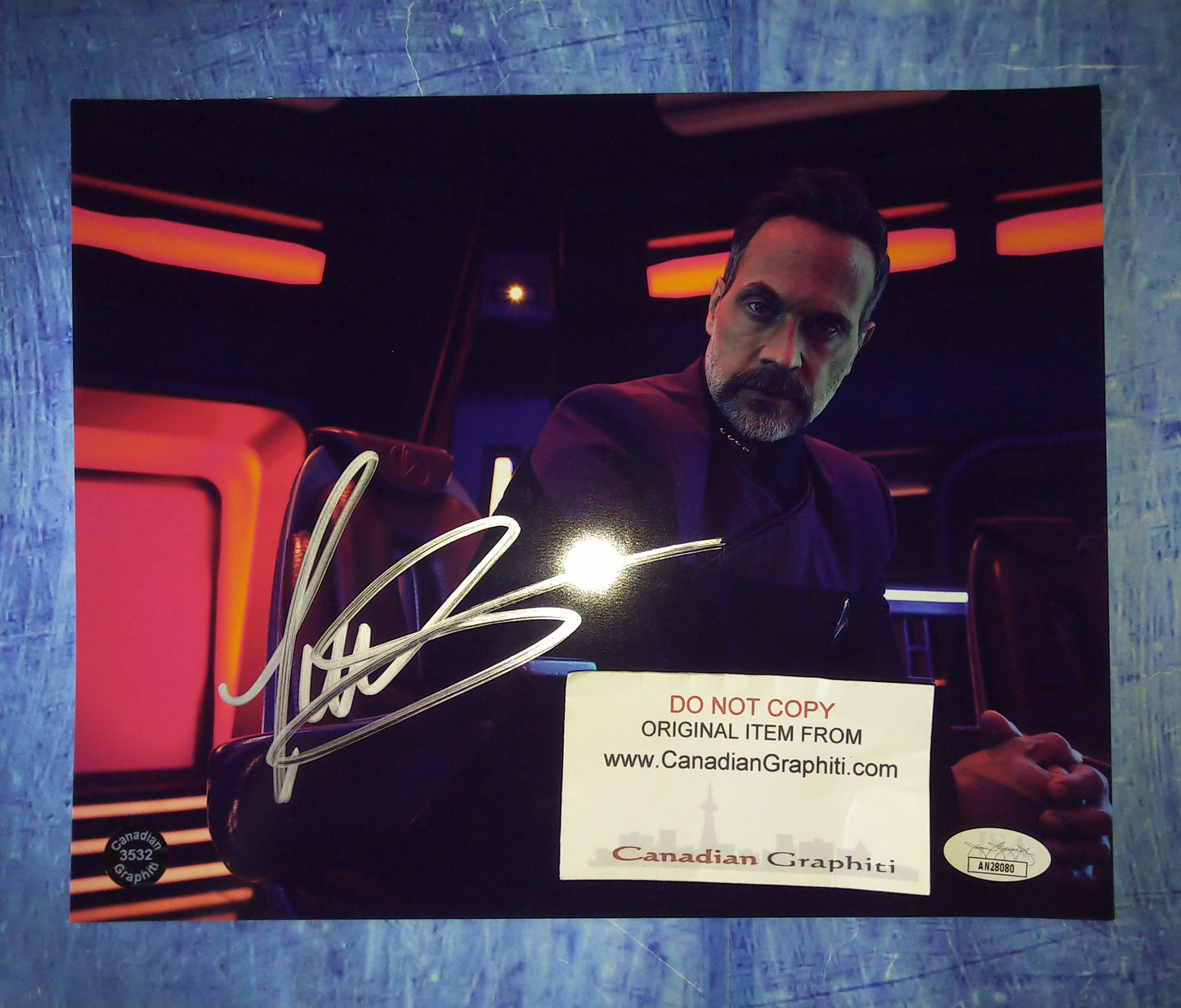 Todd Stashwick Hand Signed Autograph 8x10 Photo COA + JSA Star Trek Picard