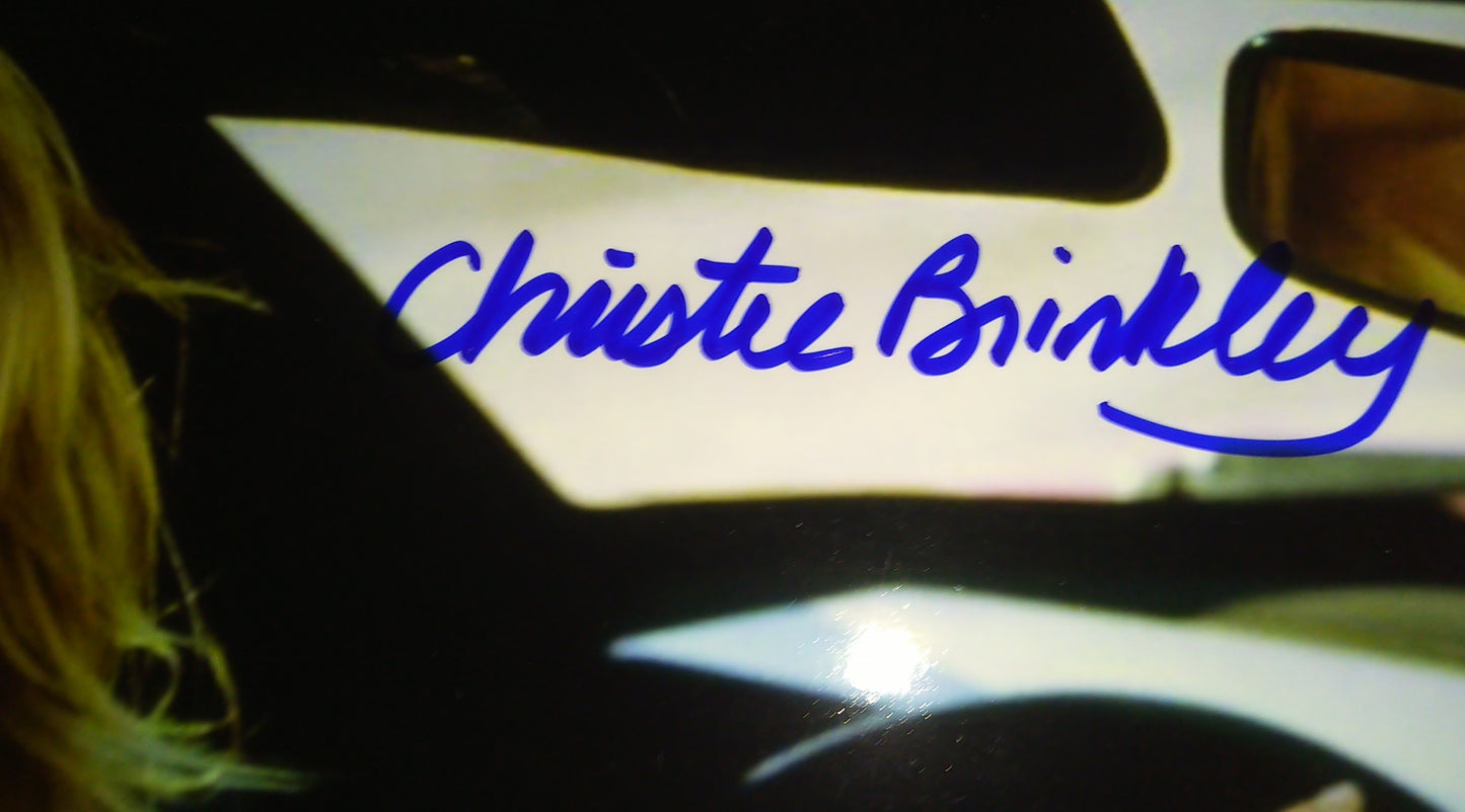 Christie Brinkley Hand Signed Autograph 8x10 Photo COA + JSA