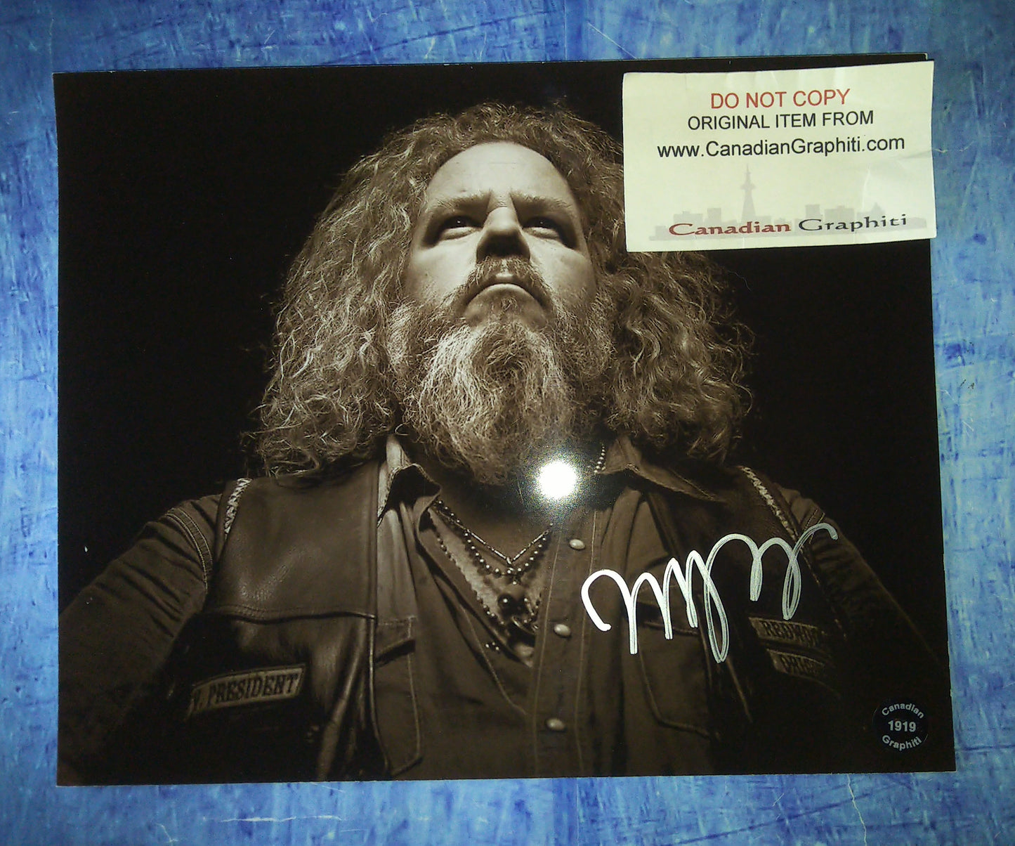 Mark Boone Junior Hand Signed Autograph 8x10 Photo COA Sons Of Anarchy