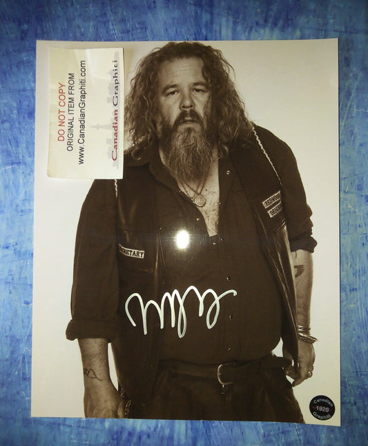 Mark Boone Junior Hand Signed Autograph 8x10 Photo COA Sons Of Anarchy