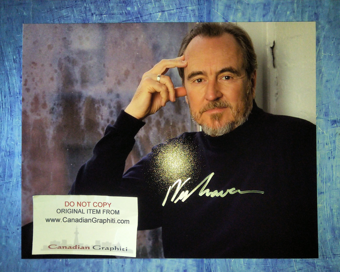 Wes Craven Hand Signed Autograph 8x10 Photo COA