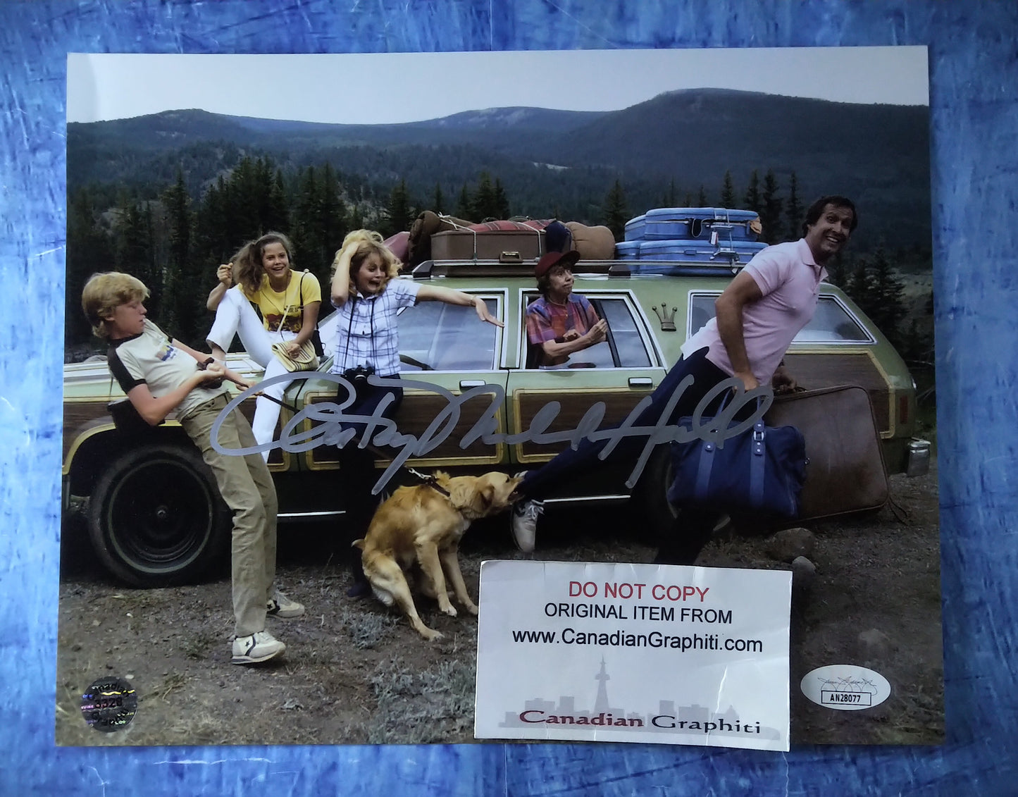 Anthony Michael Hall Hand Signed Autograph 8x10 Photo COA + JSA National Lampoon's Vacation