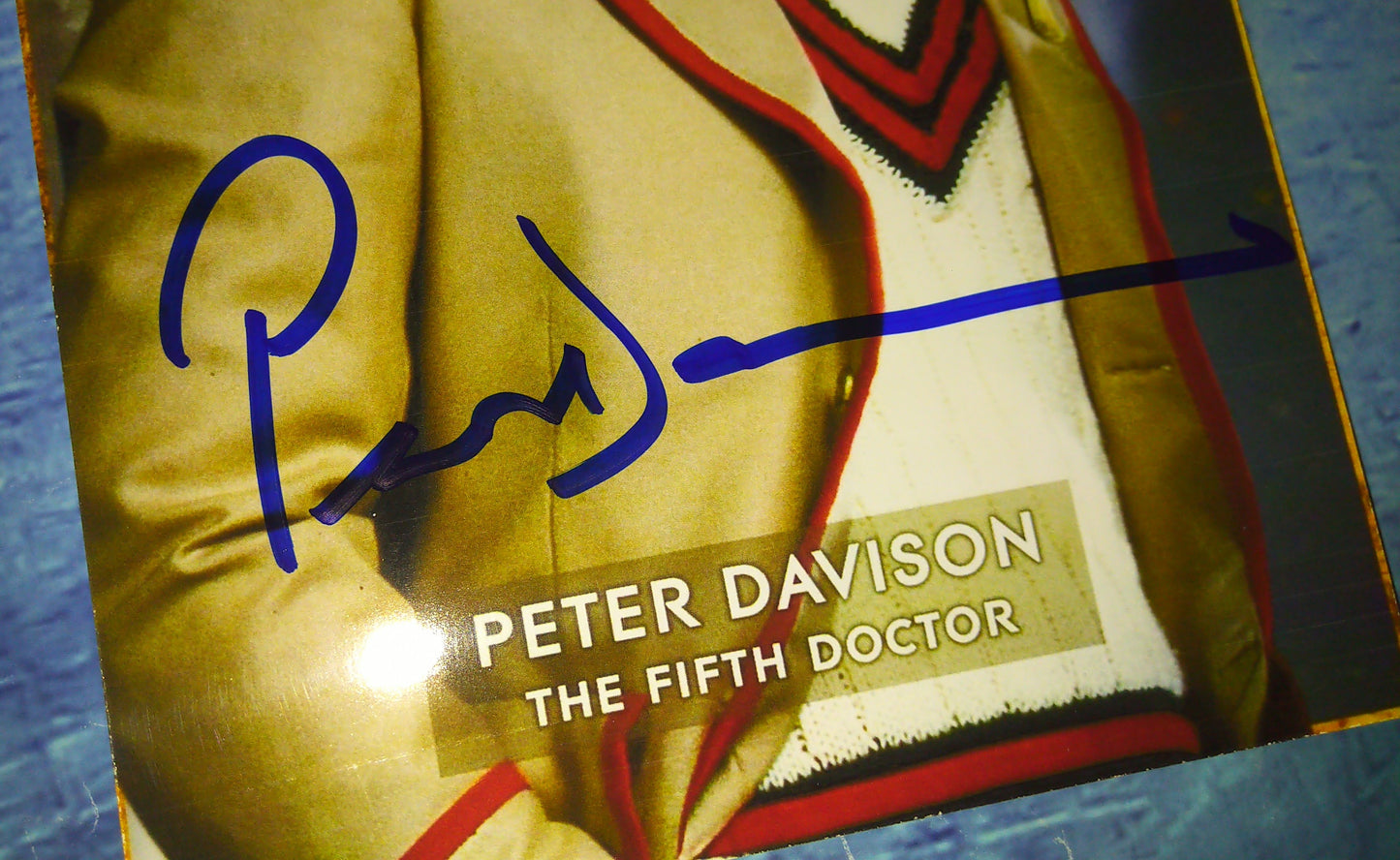 Peter Davison Hand Signed Autograph Photo COA Doctor Who