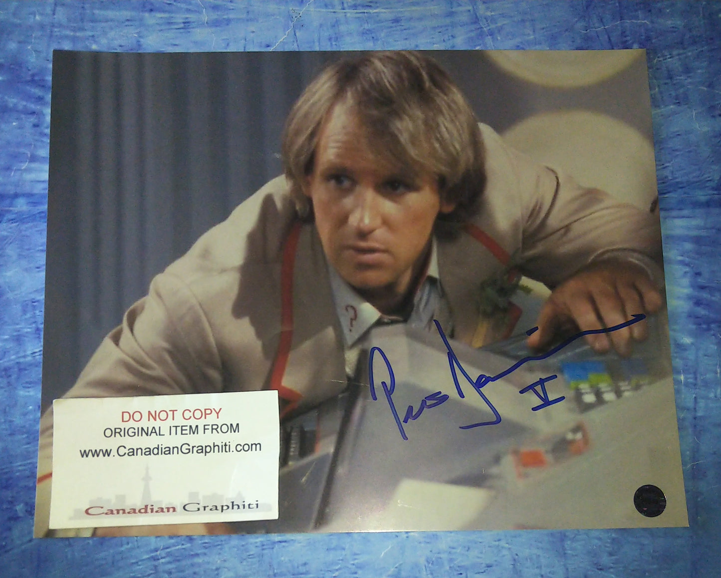 Peter Davison Hand Signed Autograph 8x10 Photo COA Doctor Who