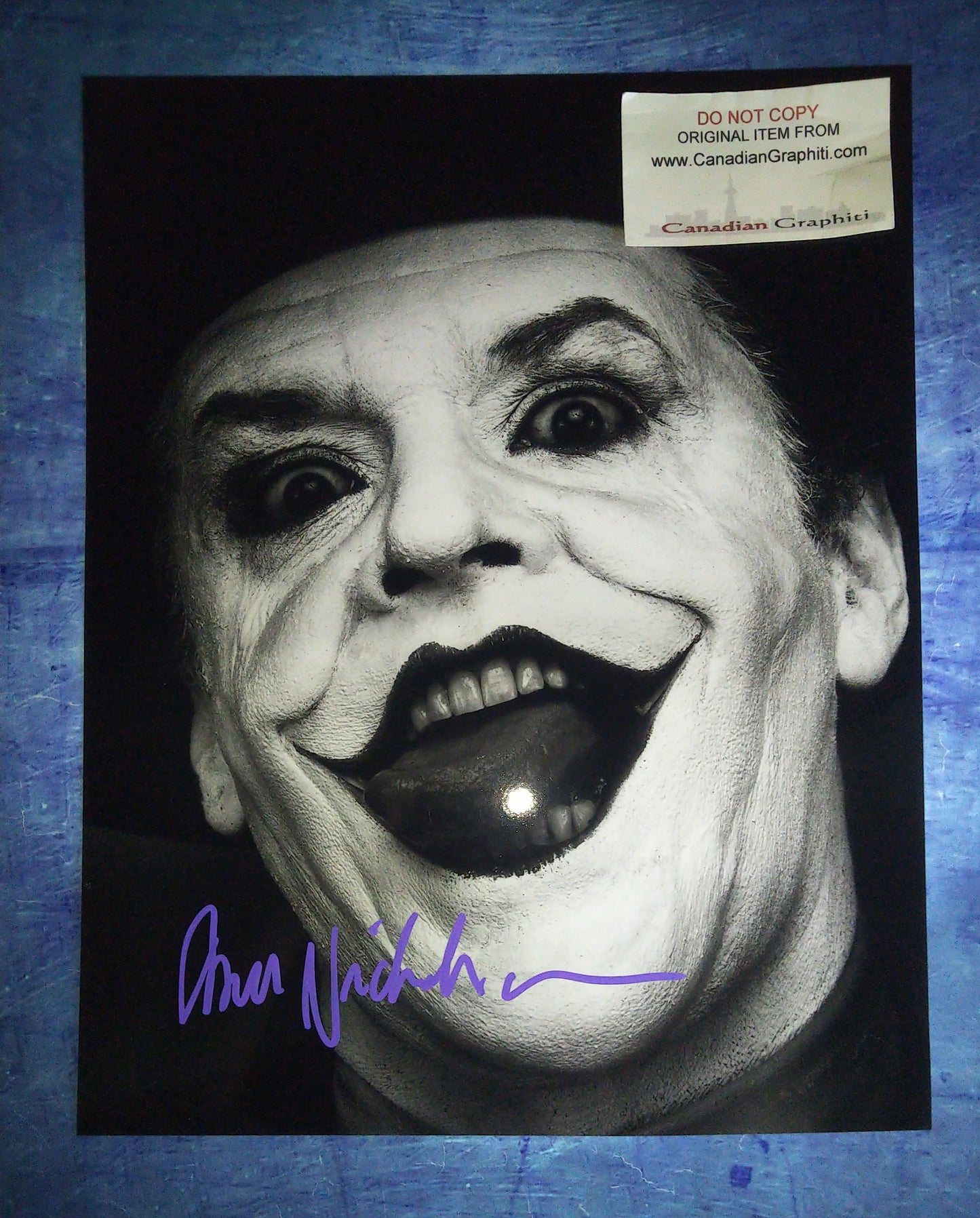 Jack Nicholson Hand Signed Autograph 11x14 Photo COA Batman