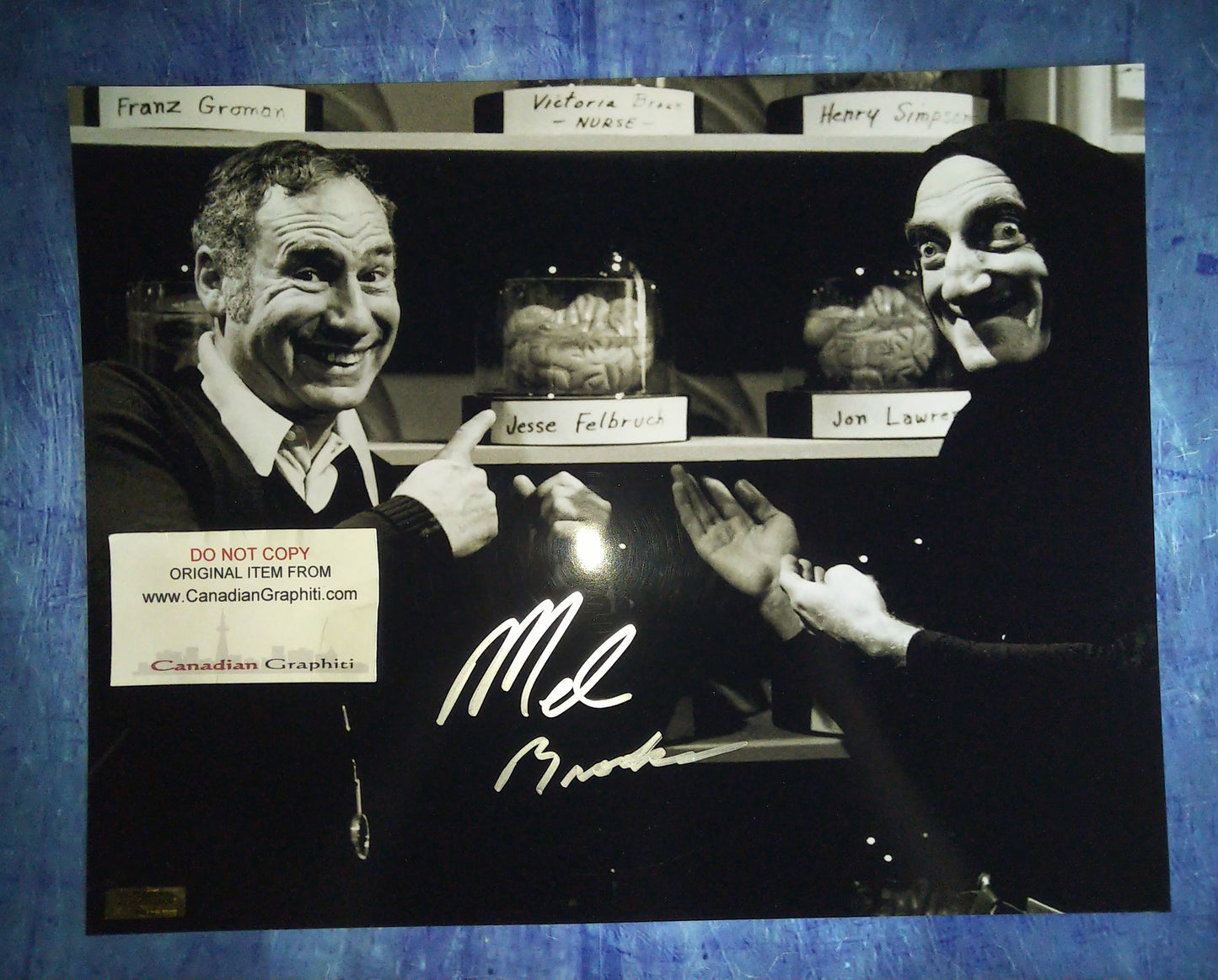 Mel Brooks Hand Signed Autograph 11x14 Photo COA Young Frankenstein