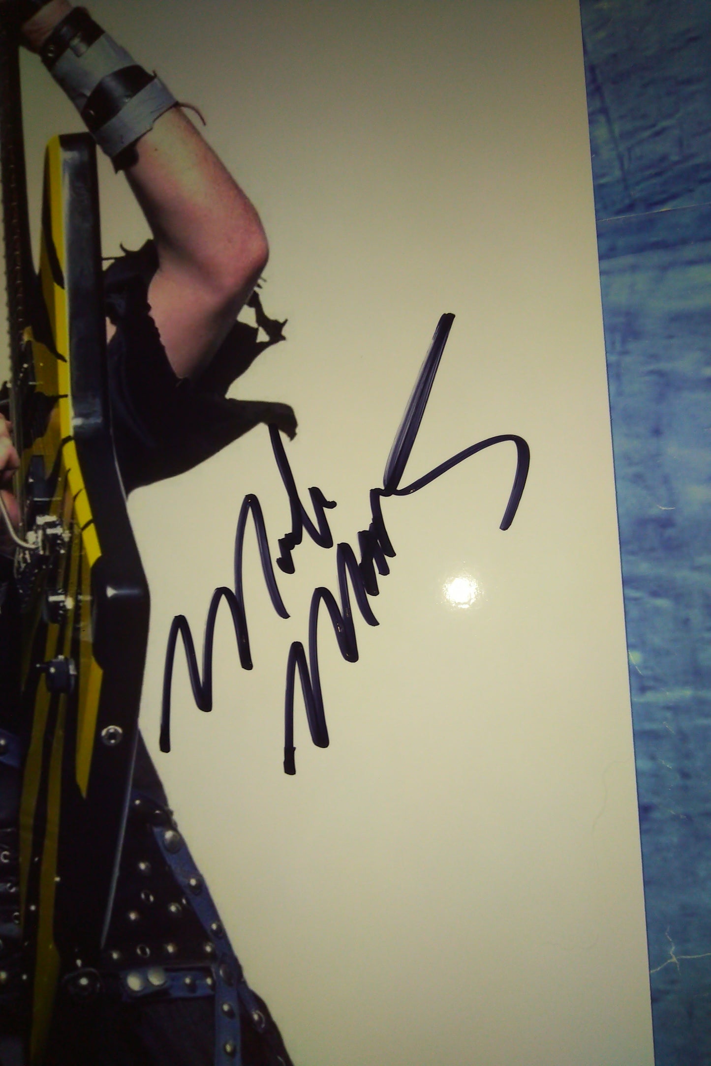 Mick Mars Hand Signed Autograph 8x10 Photo COA Motley Crue