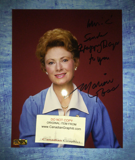 Marion Ross Hand Signed Autograph 8x10 Photo COA Happy Days