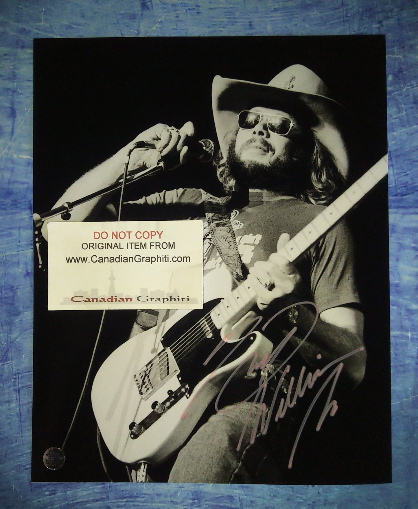 Hank Williams Jr Hand Signed Autograph 8x10 Photo COA