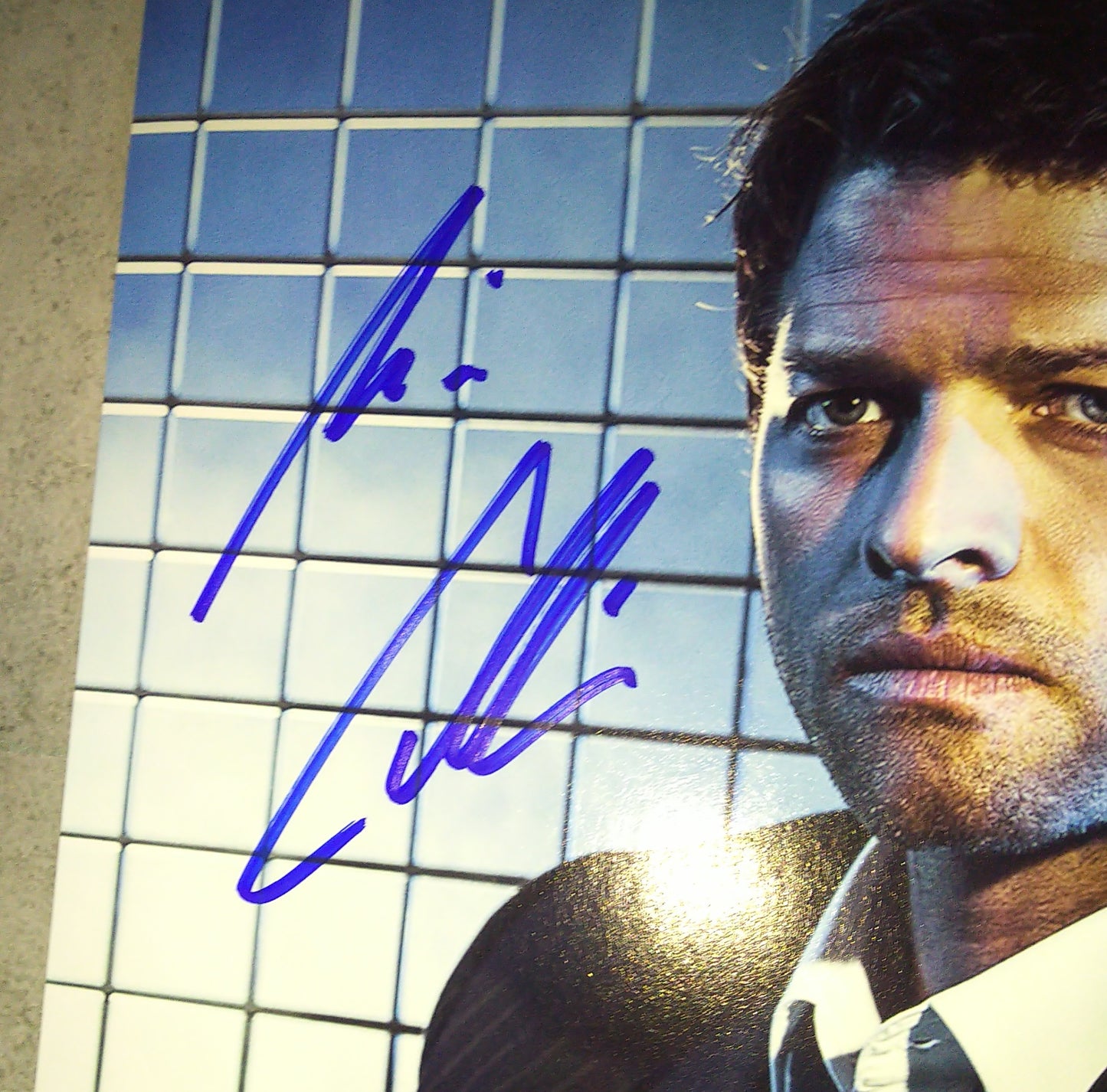 Misha Collins Hand Signed Autograph 8x10 Photo COA