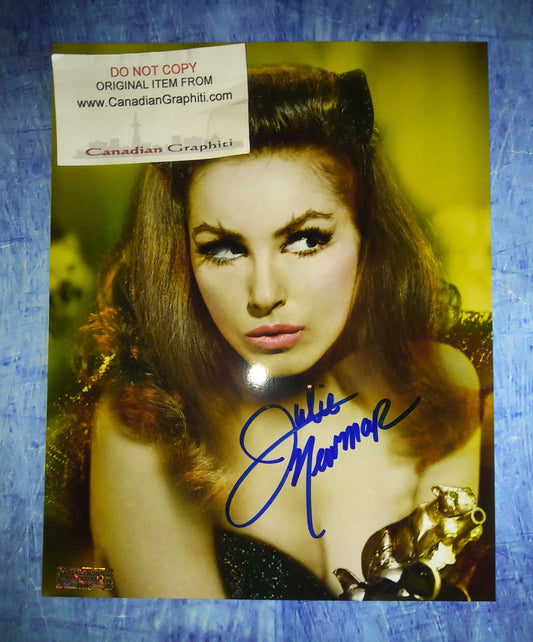 Julie Newmar Hand Signed Autograph 8x10 Photo COA Catwoman